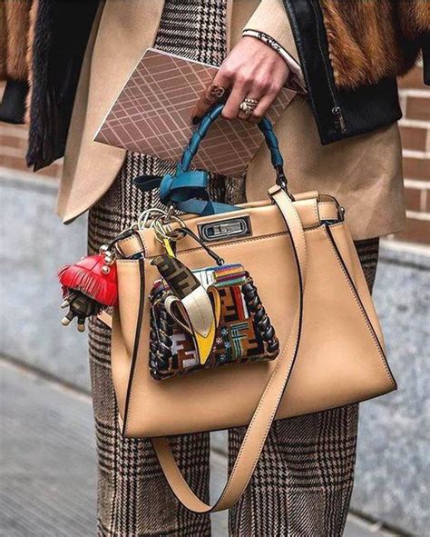 fendi peekaboo street style|Fendi peekaboo price.